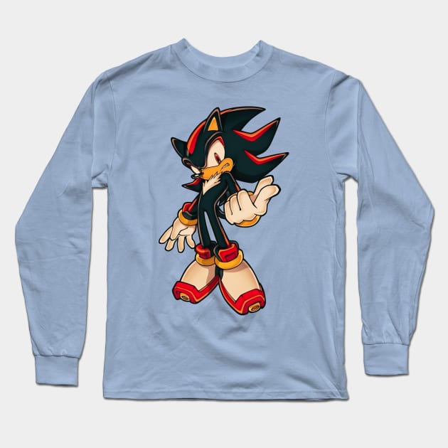 Sonic Adventure Long Sleeve T-Shirt by Zet Art